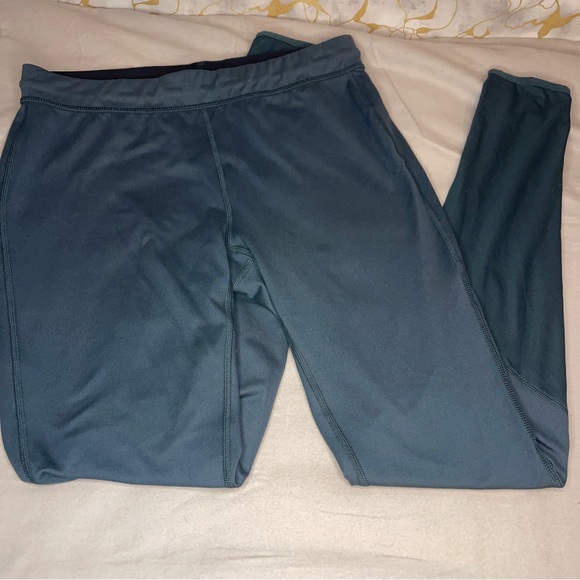 MOUNTAIN HARDWEAR BUTTERLICIOUS GREEN STRIPE TIGHT WOMEN'S SIZE M - Picture 5 of 10